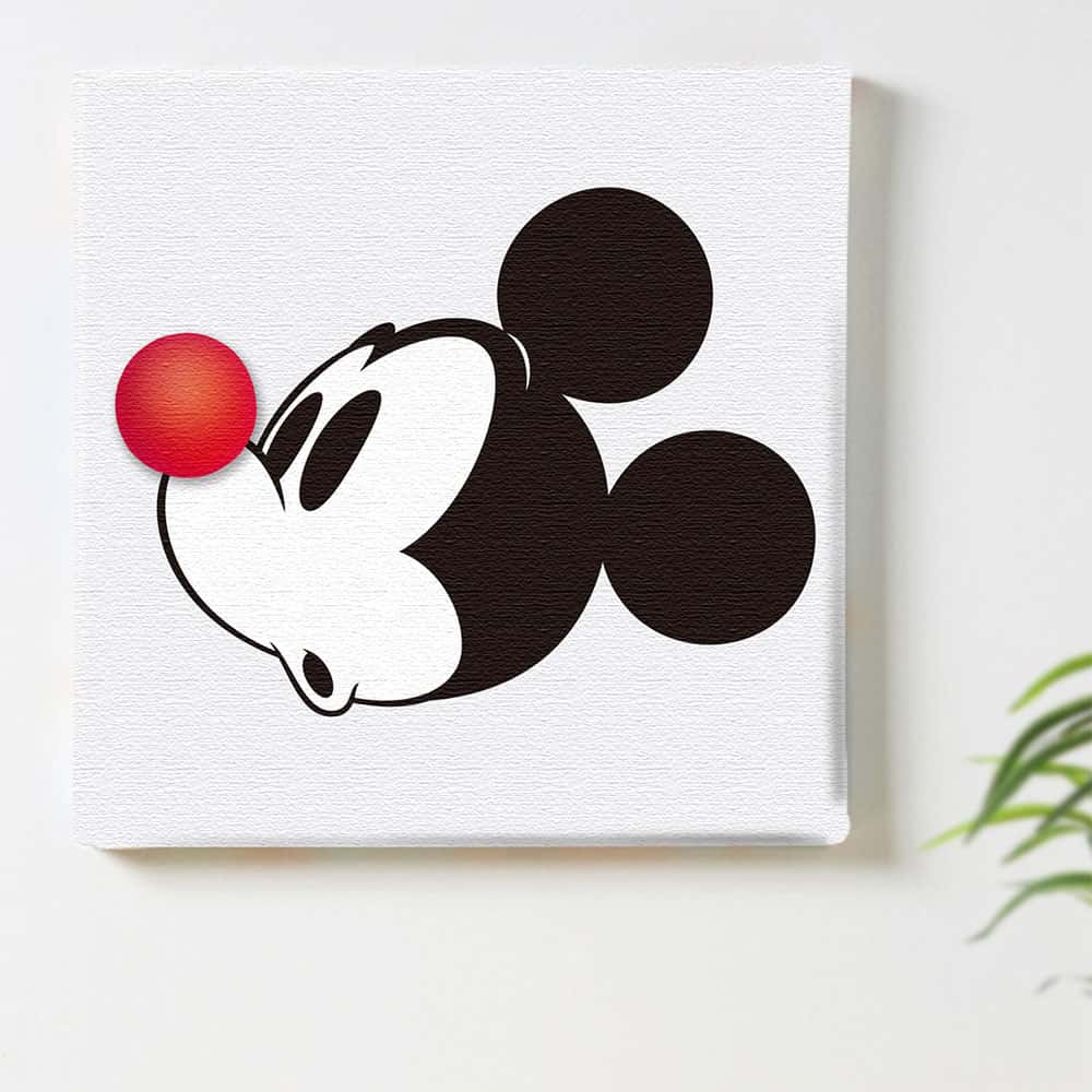 ミッキーのアートパネル Disney アート Mサイズ 30×30cm dsn