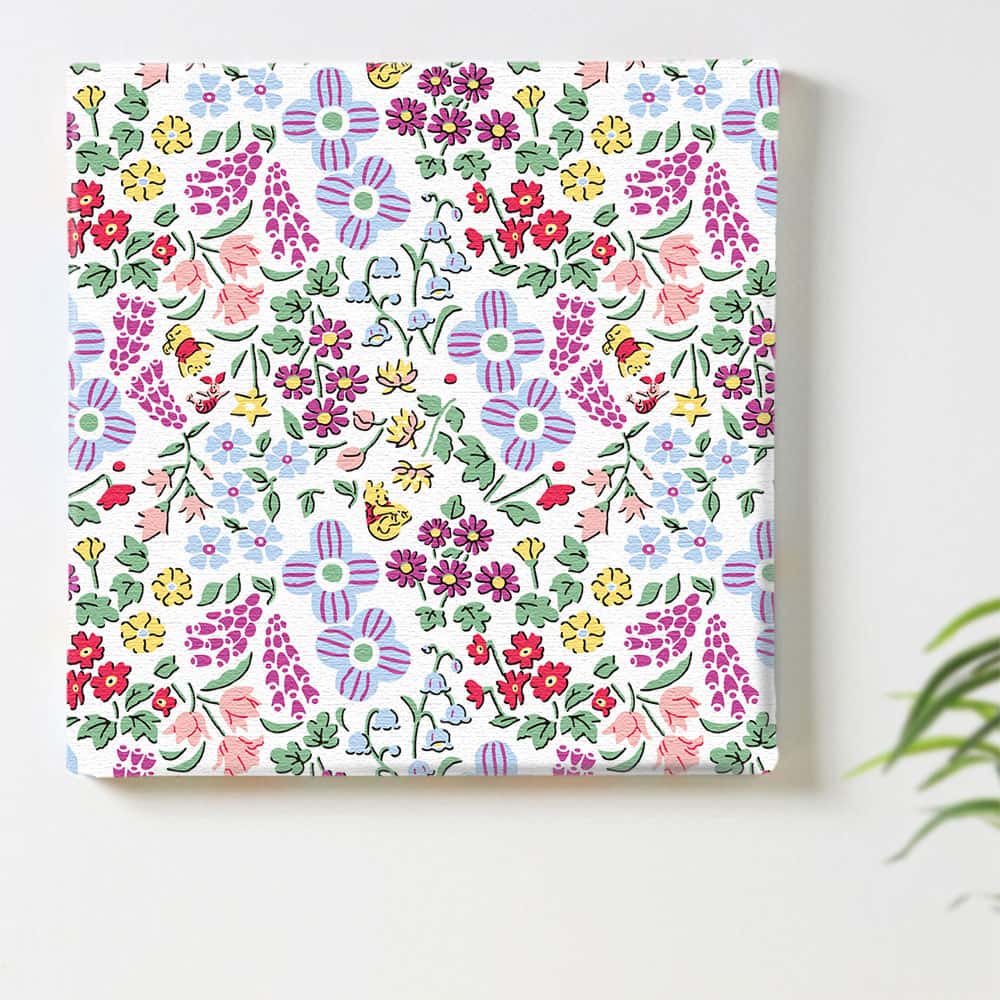 クマのプーさんアートパネル Disney アート Mサイズ 30×30cm dsn