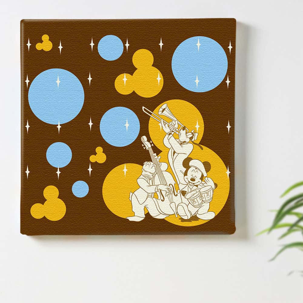 ディズニーキャラクターズのアートパネル Disney アート Mサイズ 30