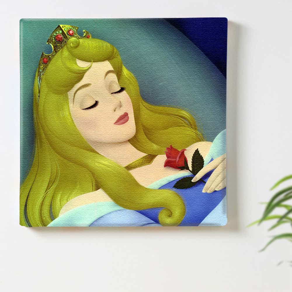 アートパネル。みーさん専用です。 眠れる森の美女のアートパネル Mサイズ 30×30cm dsn-0263 – Art Panel Shop