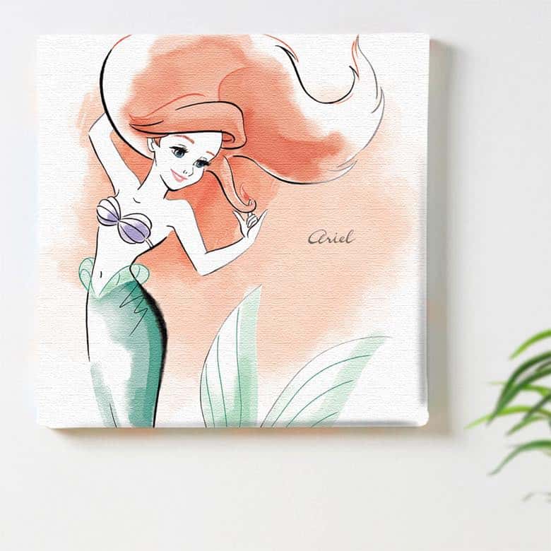 アリエルのアートパネル Mサイズ 30×30cm dsny-1901-007 – Art Panel Shop