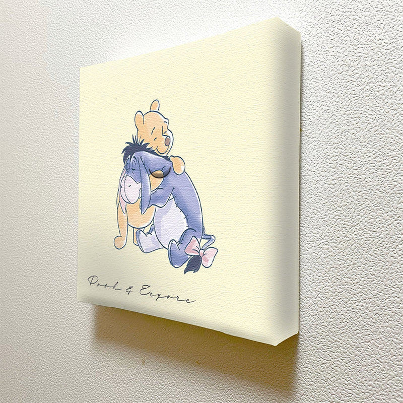 くまのプーさんのアートパネル 一輪挿し 20×20×2.7cm IKE-DSNY-2212-006