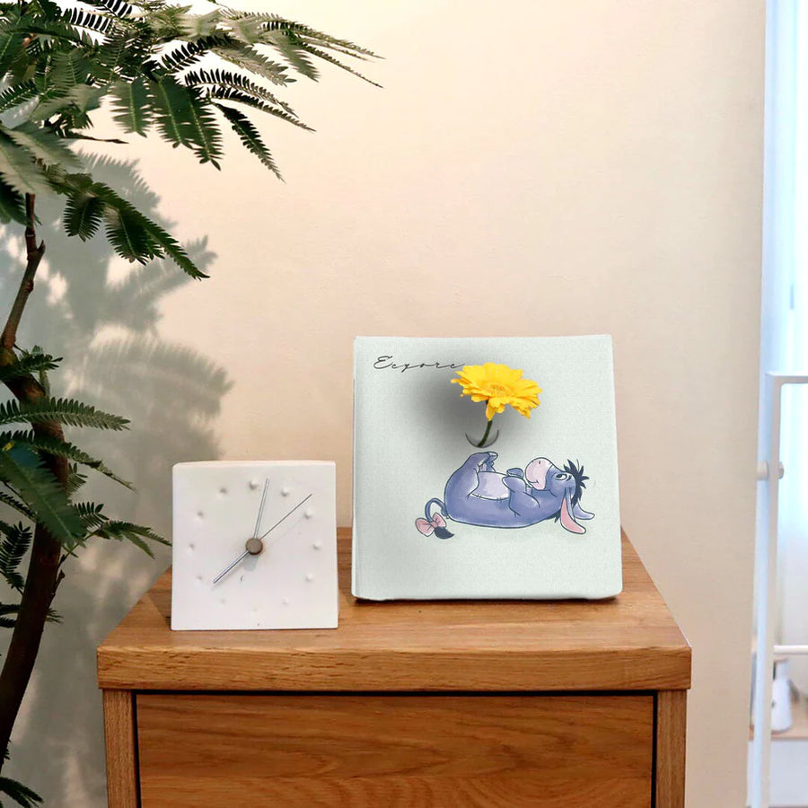 イーヨー(クマのプーさん)のアートパネル 一輪挿し 20×20×2.7 イーヨー(クマのプーさん)のアートパネル 一輪挿し 20×20×2.7