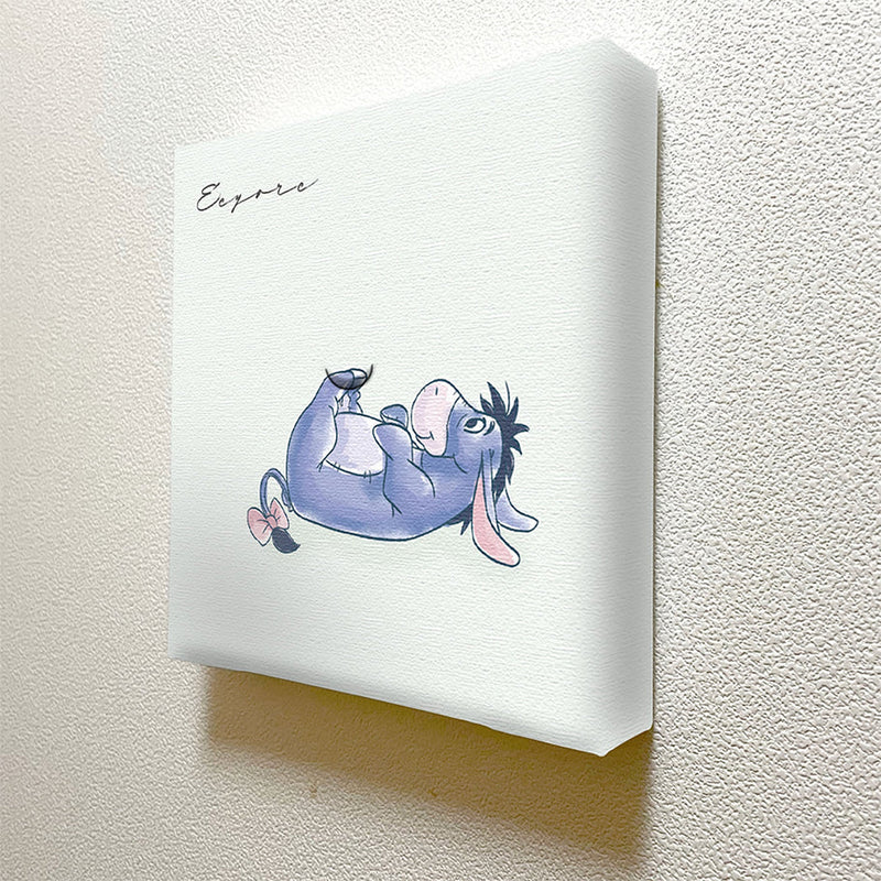 イーヨー（クマのプーさん）のアートパネル 一輪挿し 20×20×2.7cm IKE-DSNY-2212-009