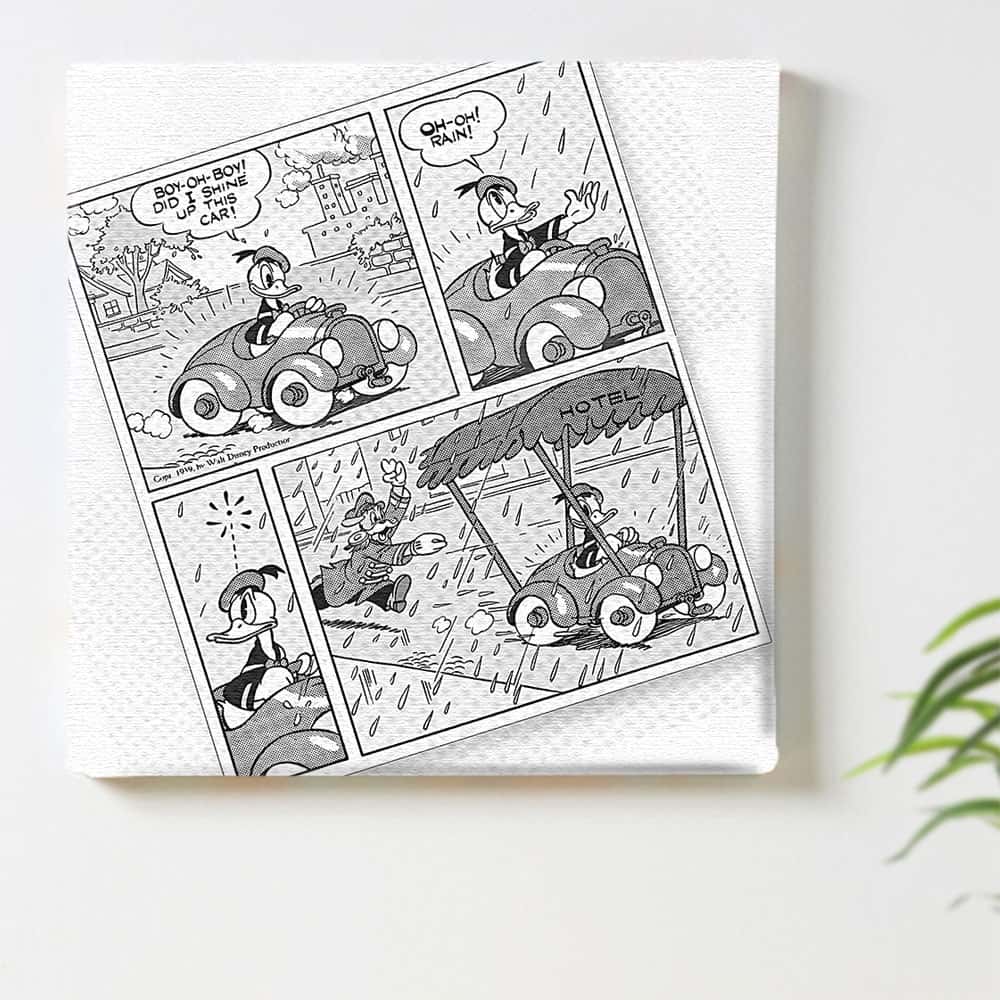 ドナルドダック – Art Panel Shop