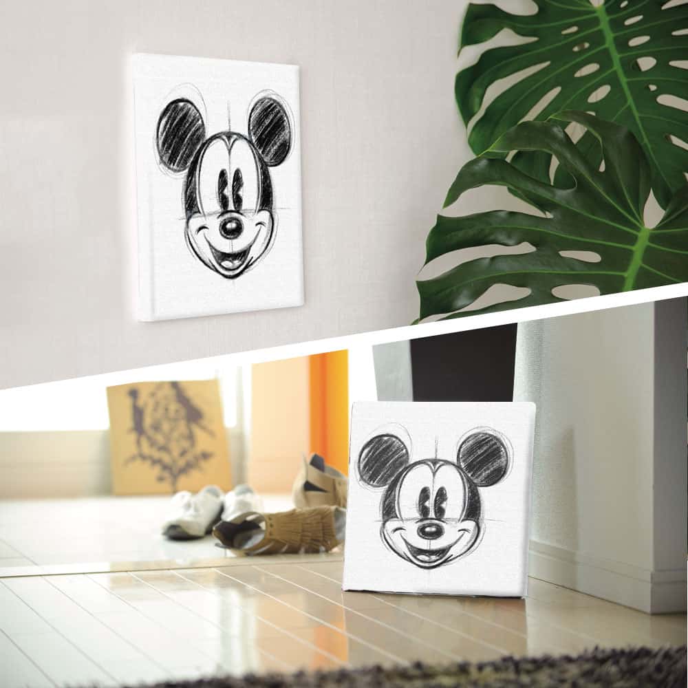 ミッキーのアートパネル Disney アート Mサイズ 30×30cm dsn-0144