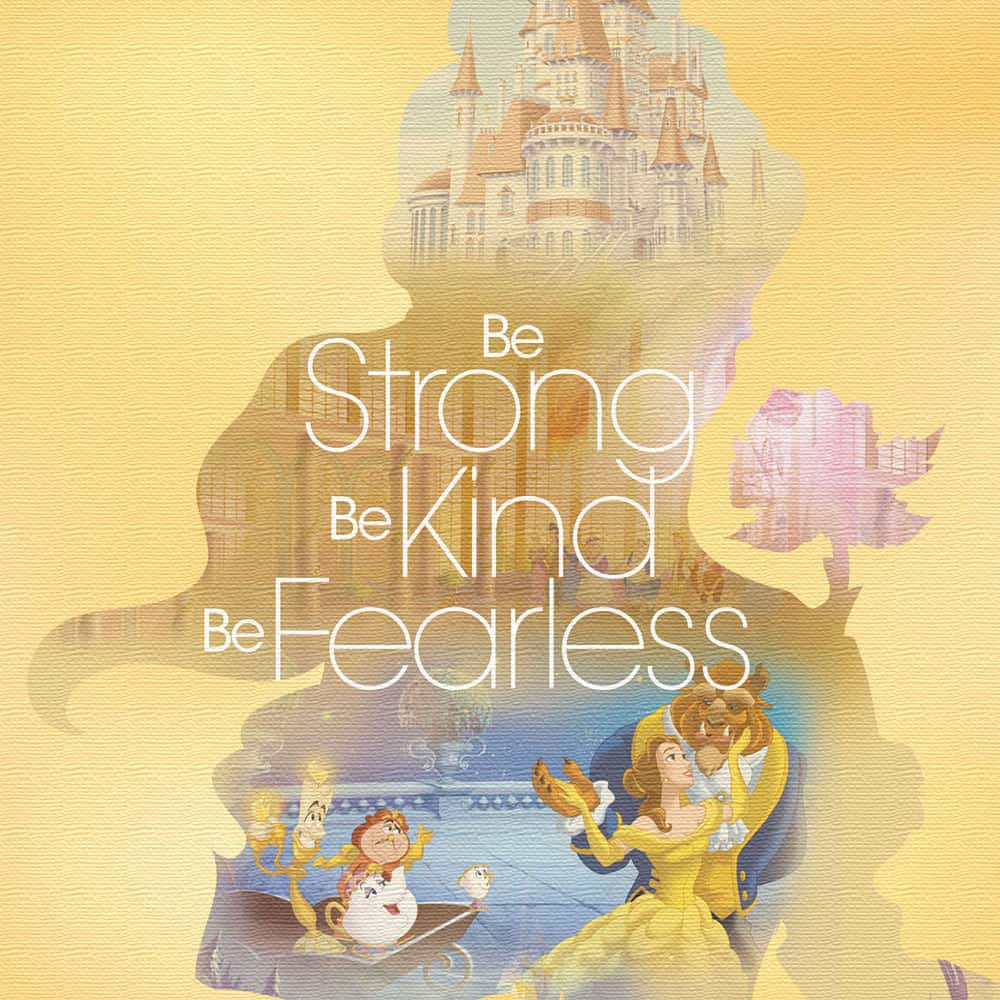 美女と野獣　絵画パネル 美女と野獣のアートパネル ベル ディズニープリンセス Disney