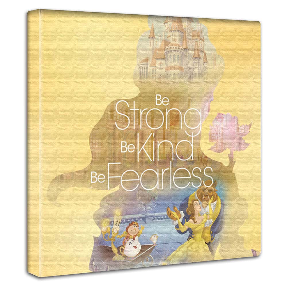 ノベルティ　アートパネル ベル（美女と野獣）のアートパネル Mサイズ 30×30cm dsn-0294