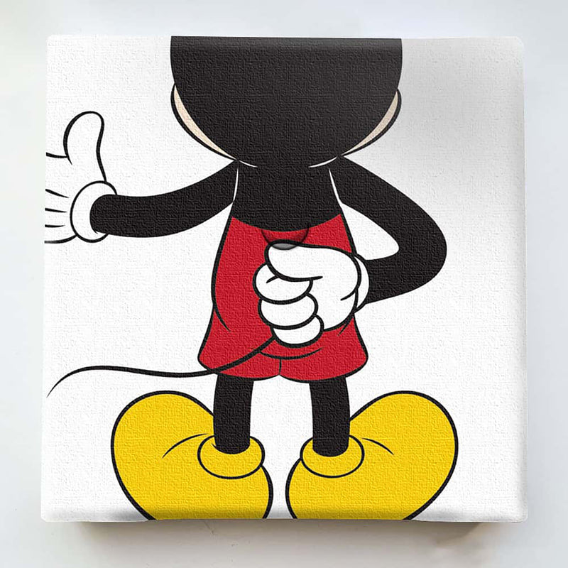 ミッキーのアートパネル 一輪挿し Disney アート 20×20×2.7cm IKE-DSNY