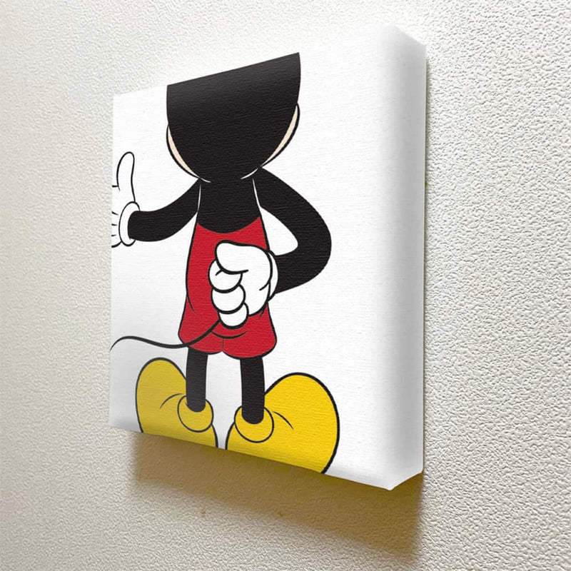 ミッキーのアートパネル 一輪挿し Disney アート 20×20×2.7cm IKE-DSNY 