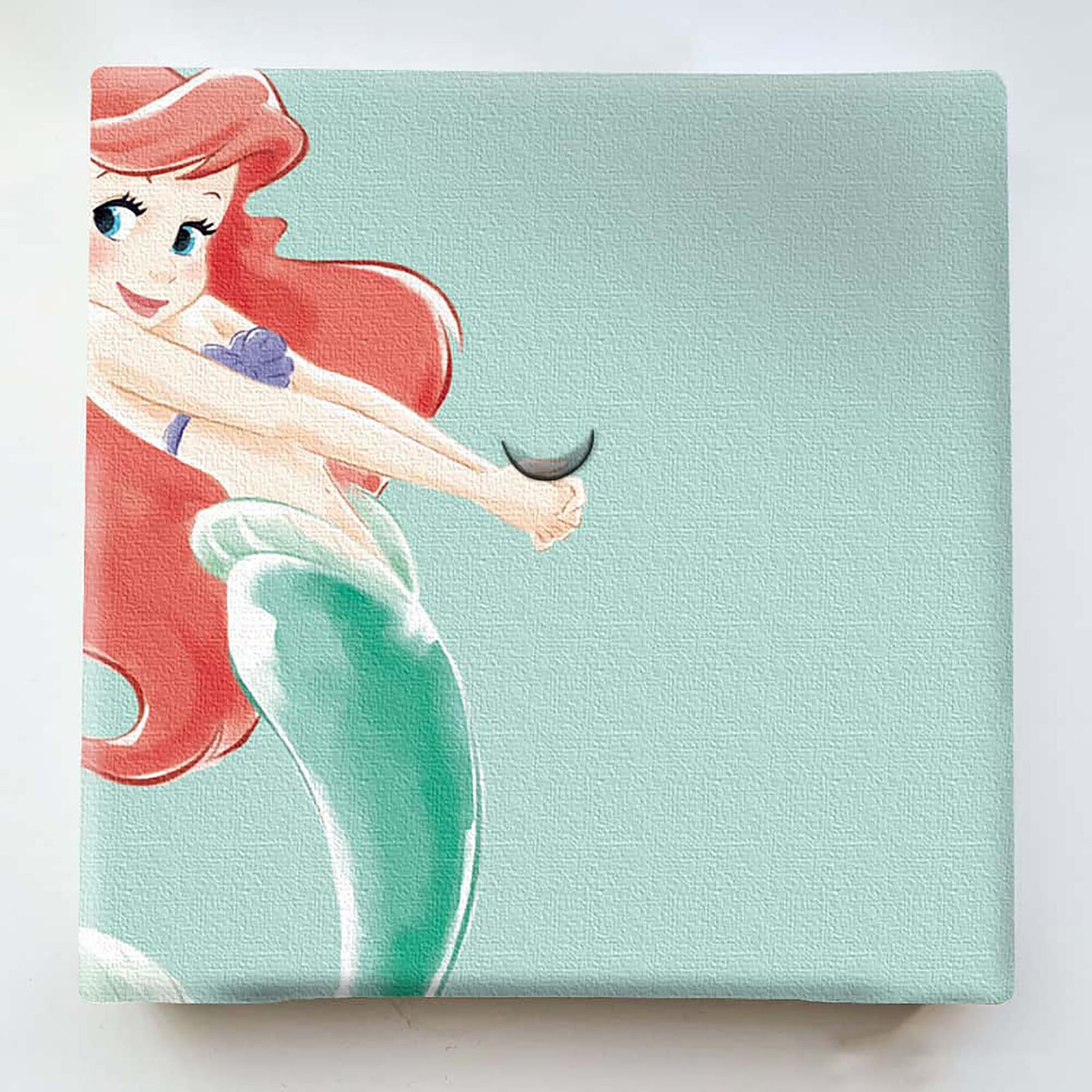 アリエルのアートパネル 一輪挿し Disney アート 20×20×2.7cm IKE-DSNY