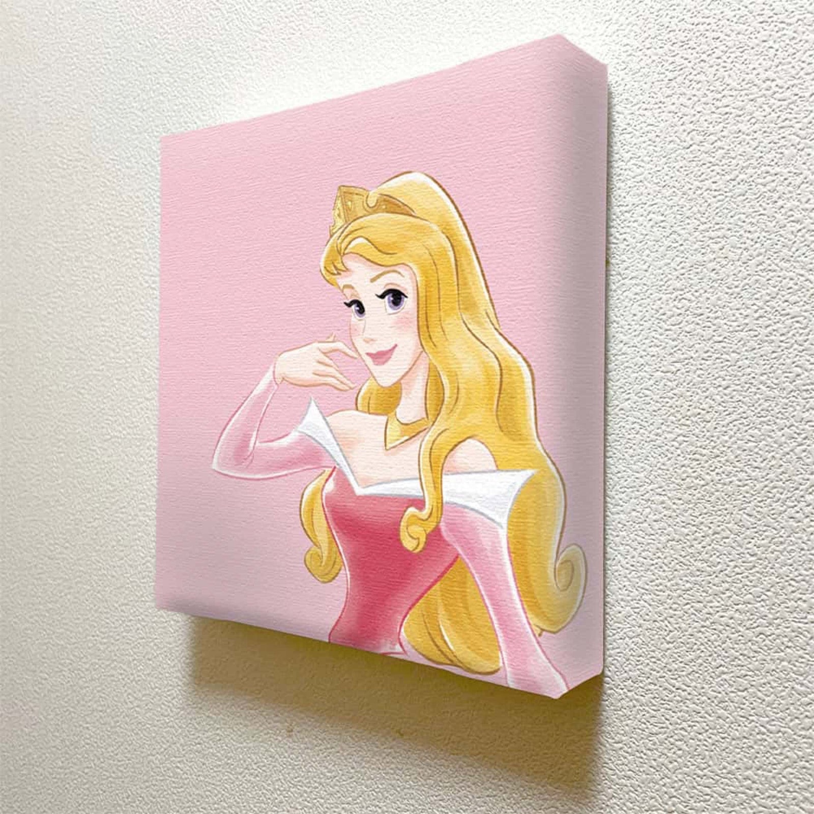 オーロラ姫のアートパネル 一輪挿し Disney アート 20×20×2.7cm