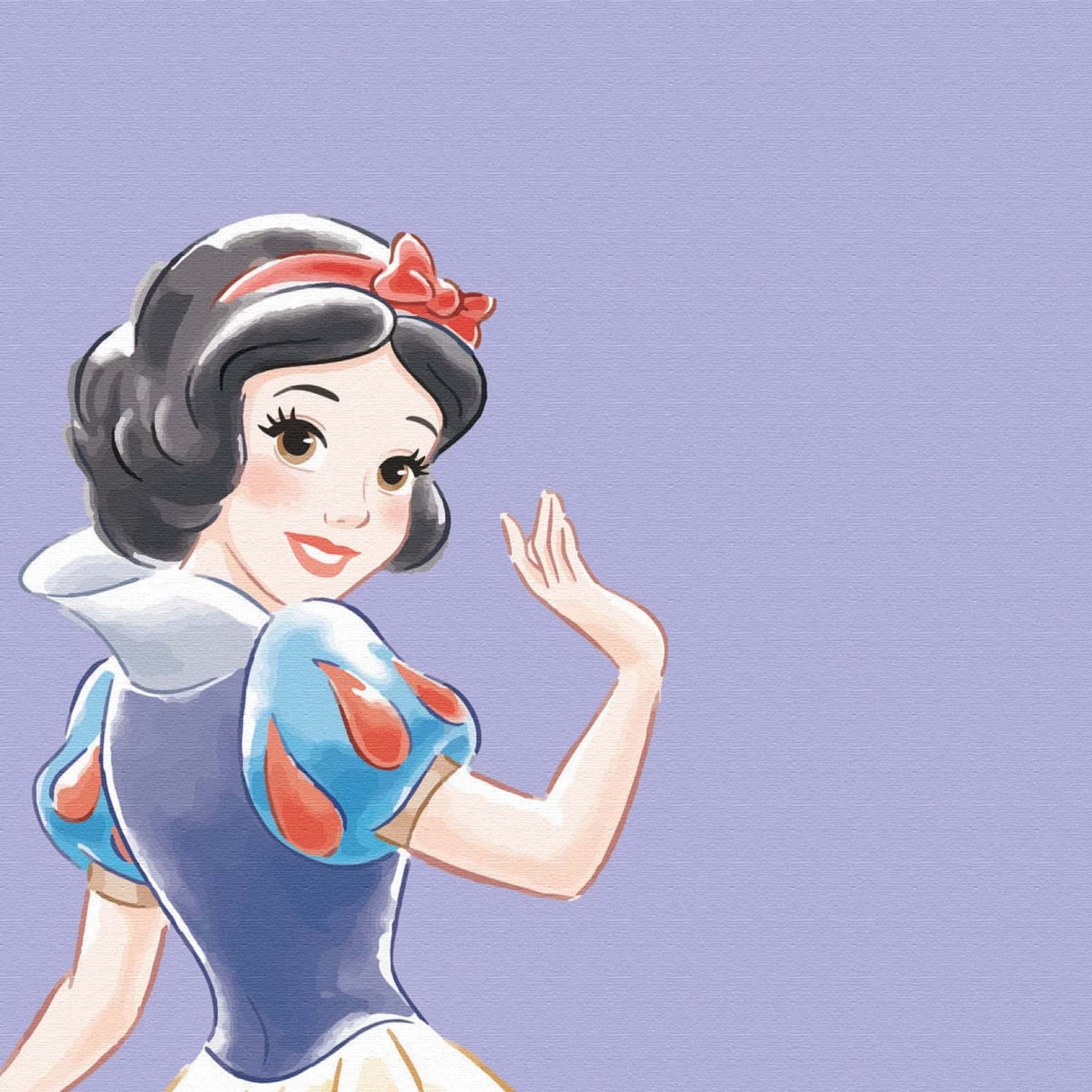 白雪姫のアートパネル 一輪挿し Disney アート 20×20×2.7cm IKE-DSNY