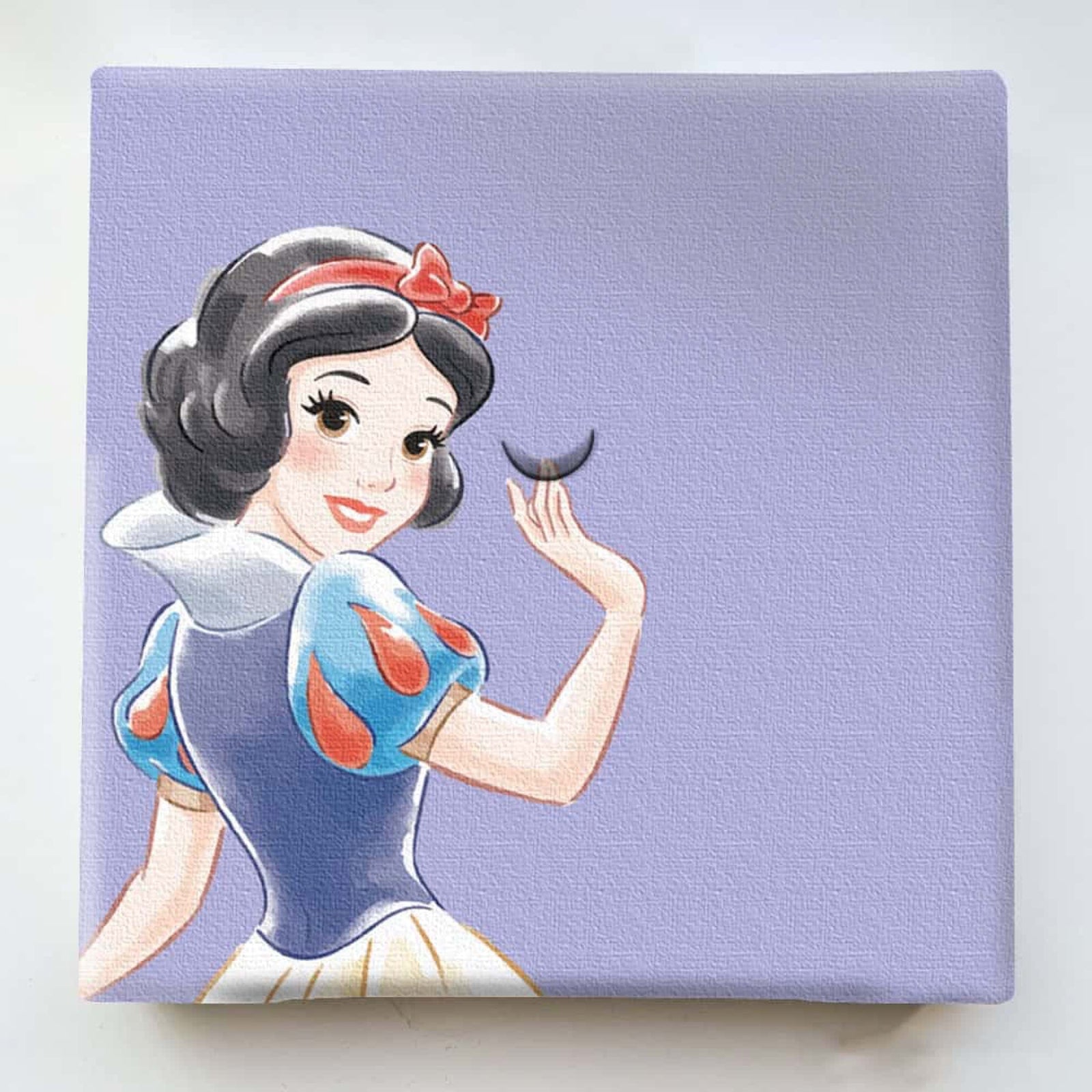 白雪姫のアートパネル 一輪挿し Disney アート 20×20×2.7cm IKE-DSNY