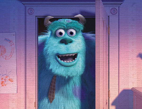 モンスターズインクのアートパネル PIXAR アート F6サイズ 32×41×1.5cm