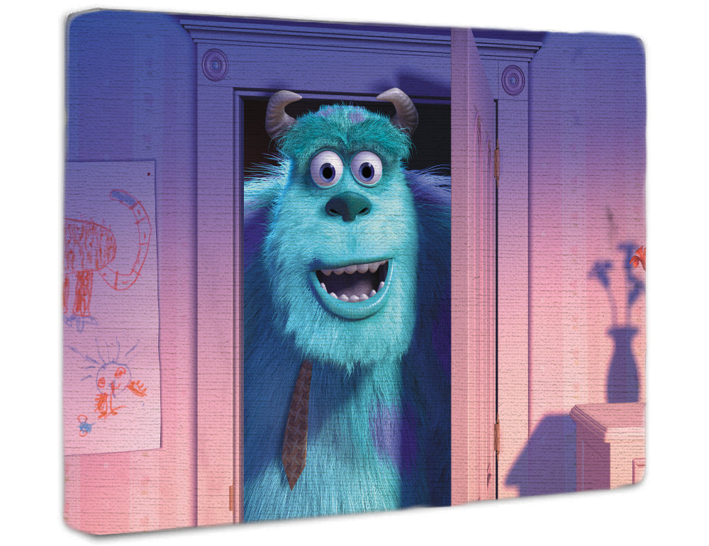 モンスターズインクのアートパネル PIXAR アート F6サイズ 32×41×1.5cm