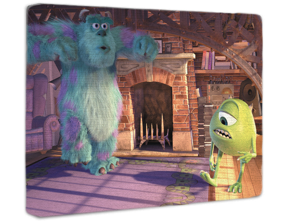 モンスターズインクのアートパネル PIXAR アート F6サイズ 32×41×1.5cm