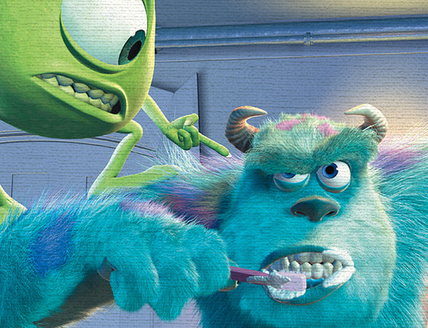 モンスターズインクのアートパネル PIXAR アート F6サイズ 32×41×1.5cm