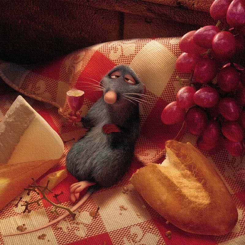 レミーのおいしいレストランのアートパネル Mサイズ 30×30cm PIXA220901 Art Panel Shop