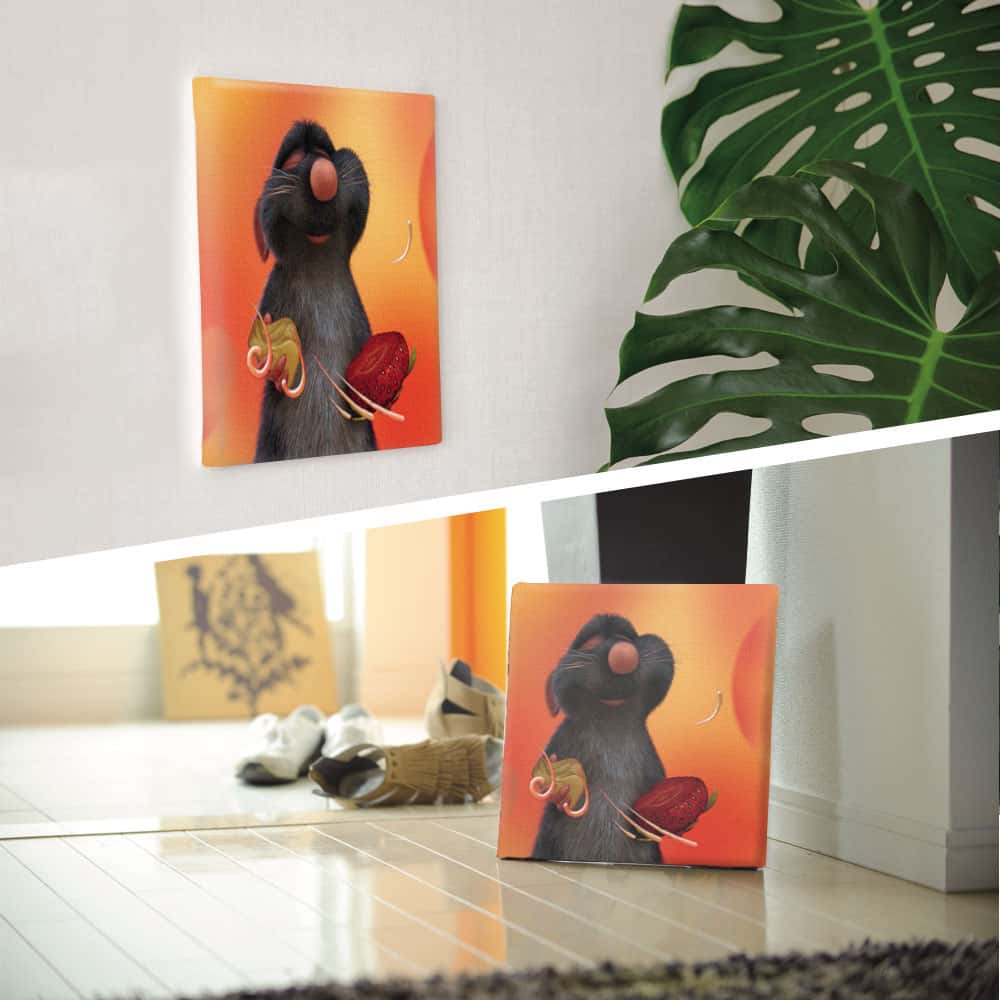 レミーのおいしいレストランのアートパネル Mサイズ 30×30cm PIXA-2209